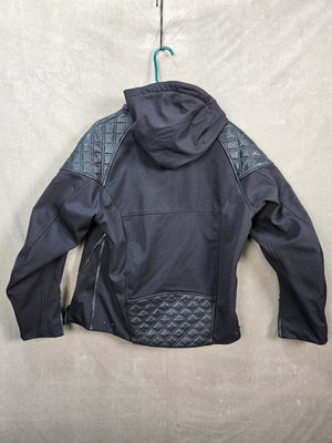 Rurok Enginehawk Predator Hooded Armored Motorcycle Riding Jacket Size L 2