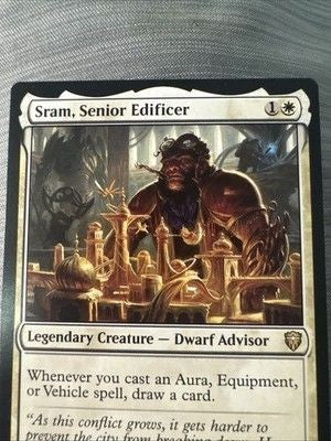 Sram, Senior Edificer Commander Legends MTG Regular Near Mint 2
