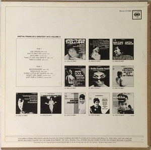 Aretha Franklin Greatest Hits Volume II Vinyl LP Record Used Soul Music 2