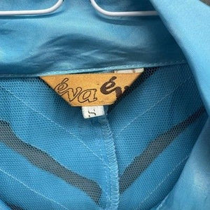 Eva Varro Womens Sheer Textured Button Up Long Sleeve Blouse Small Pre-Owned Goo 2