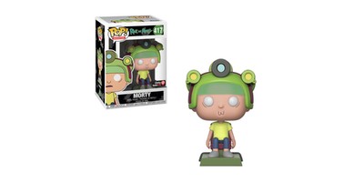 Funko Pop Morty 417 Vinyl Figure New Free Protector