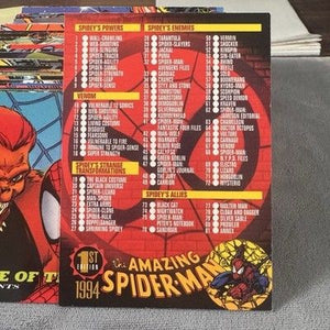1994 Fleer Amazing Spider-Man Complete 150 Card Set Marvel Venom Carnage NM 1