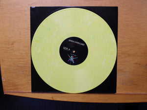 Man Overboard Heart Attack LP Rise Records 1557 Yellow q/ White 5