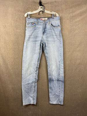 Levi's Jeans 502 Taper Fit Light Wash Blue Size 26 Pre-Owned Regular Fit 1