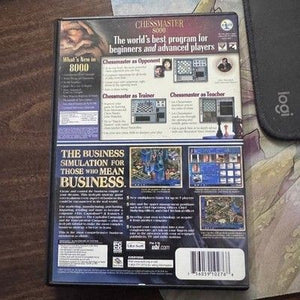 Chessmaster 8000 Capitalism II PC Game Bundle Very Good Condition 2