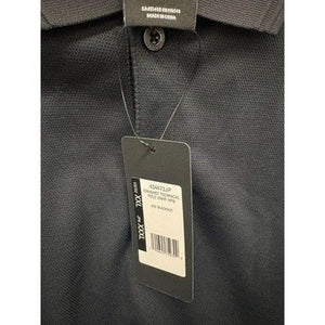 Oakley Polo Shirt Men 2XL Solid Black Short Sleeve Pre-Owned Excellent 3