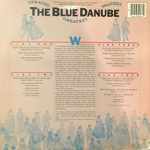 Johann Strauss And Josef Strauss The Blue Danube -Strauss' Greatest Waltzes V... 2