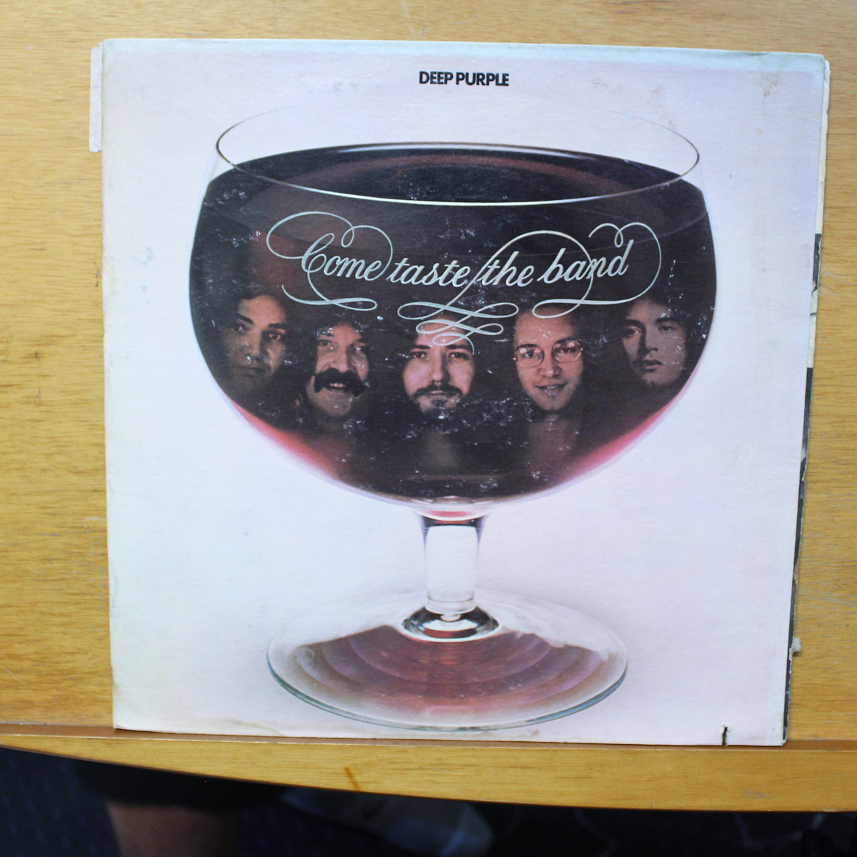 Deep Purple Come Taste the Band LP Warner Bros. Records PR 2955 1975