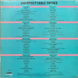 Various Unforgettable Fifties Vinyl LP Record 1