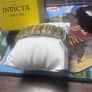 **NEW** Invicta Speedway Vantage Mens - 43mm, Gold (50174) Original Box 5