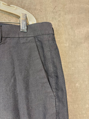 EXPRESS Dress Pants Gray 32 x 30 100% Cotton Good Condition Light Creasing 4