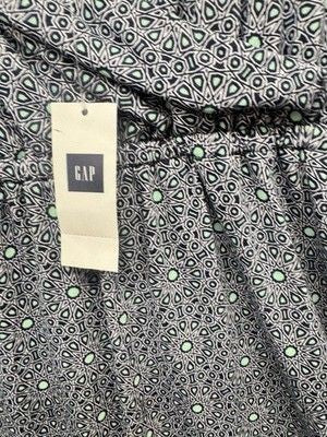 Gap Dress Womens Small Maxi Sleeveless Geometric Print Lightweight Tank New With 4