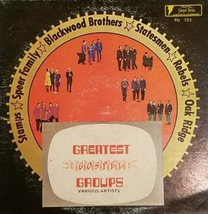 Various Greatest Gospel Groups Vinyl LP Record Used Gospel Music 2