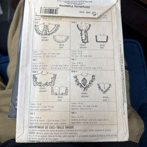 Simplicity Sewing Pattern 7995 Misses Set of Collars Uncut FF 1986 3