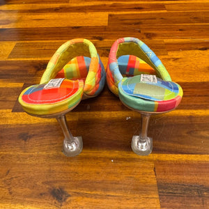 New Multi-Color Clear Heels 3