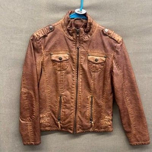 Vintage Y2K LORD & TAYLOR Brown Jacket Size 2 Vegan 5