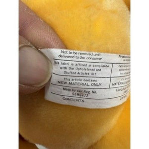 Vintage Disney 14" Jointed Winnie the Pooh Musical Bear Plush Toy (No Music) 3