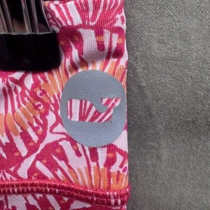 Vineyard Vines Leggings Womens Extra Small Pink Orange Performance Activewear 1