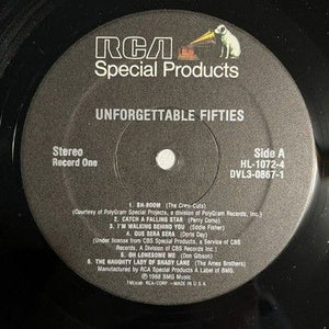 Various Unforgettable Fifties Vinyl LP Record 5