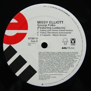 Missy Elliott Featuring Jay-Z Back In The Day 12" Vinyl Record 5