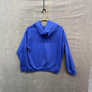 Rubik's Cube Hoodie Youth Large Blue Melting Graphic Pullover Sweatshirt Pre-Own 5