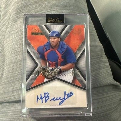 Wild Card 2024 MATTE Moises Ballesteros Cubs X-Plode Auto #MXPA-MB 15/25