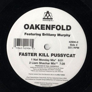 Oakenfold Faster Kill Pussycat 12" Vinyl Record 3