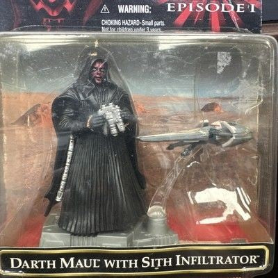 Hasbro Star Wars Episode I Darth Maul Sith Infiltrator Action Figure New