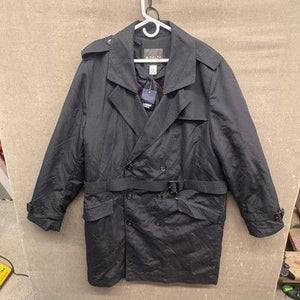 Lands End Delta Trench Coat Mens 44 Tall Belt Removable Liner Quilted Jacket 1