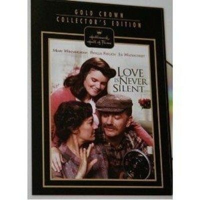Love Is Never Silent Gold Crown Collector's Edition DVD Brand New Sealed