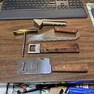 Mixed Lot of Vintage Stainless Kitchen Bar Tools Japanese & German High Quality 3