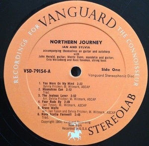 Ian & Sylvia Northern Journey Vinyl LP Record Used Folk Music 3