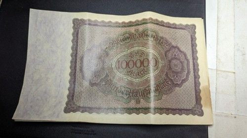 (6) Germany 1923 100,000 Mark Reichsbanknotes Inflation Notes