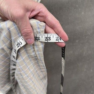 Dockers Shirt Mens Medium Plaid Classic Fit Button Down Stain Defender Wrinkle F 3