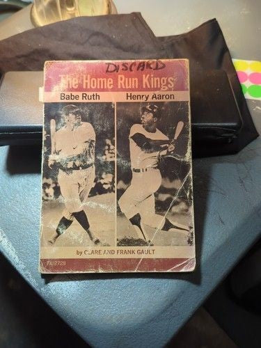 Henry Aaron Babe Ruth The Home Run Kings 1974 September 1st Print Paperback Used