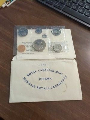 1972 Canada Uncirculated Mint Set Rare Original Choice Set