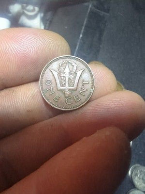 Barbados 25 Cents 1973 Proof Coin KM13 Uncirculated Nice Coin 2