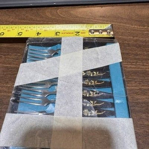 Rostfrei Germany Cocktail Party Forks Hors d'oeuvre Little Forks Used 2