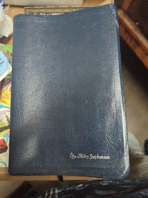 NIV Teen Study Bible Blue Leathersoft Imitation Leather Very Good Condition