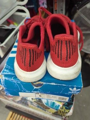 ADIDAS ORIGINALS SWIFT RUN J SCARLE/C BLACK/FTWWHT Size 6 EF5939 1