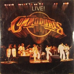 Commodores Live Vinyl LP Record Used 2