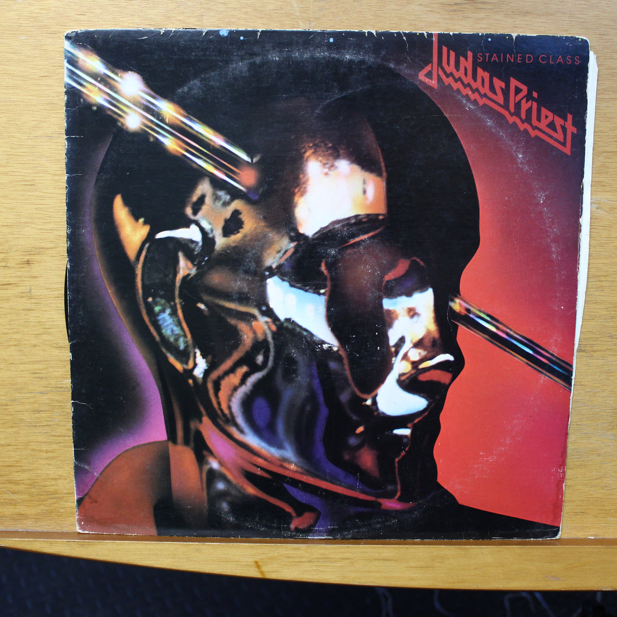 Judas Priest Stained Class LP Columbia PC 33479
