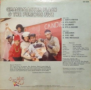 Grandmaster Flash & The Furious Five The Message Vinyl LP Record 2