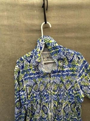 Onque Woman Jacket Womens 2XL Zip Hoodie Lightweight Pattern Pockets Casual 3