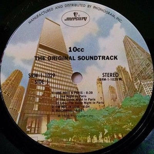 10cc Vinyl LP Record The Original Soundtrack Used 2