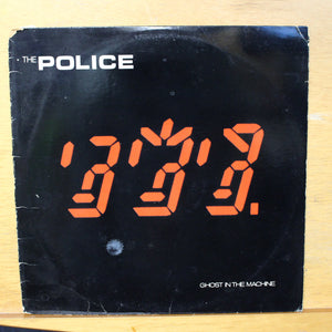 THE POLICE GHOST IN THE MACHINE LP A&M SP-3730 1