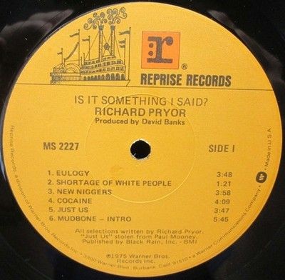 Richard Pryor ...Is It Something I Said? Vinyl LP Record