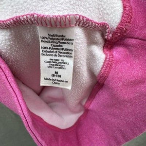 Danskin Now Hoodie Womens Medium Pink Dri-More Fleece Pullover Kangaroo Pocket 5