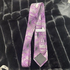 Van Heusen Tie Mens Silk Paisley Necktie Formal Dress Wedding Classic 2
