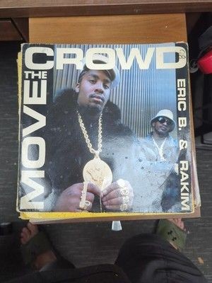 ERIC B. & RAKIM  "MOVE THE CROWD" 12"MAXI-SINGLE VINYL VG 2